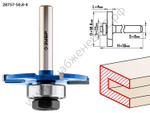 ЗУБР 50,8x4мм, хвостовик 8мм, фреза горизонтально-пазовая