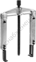 ЗУБР внешний d 30 - 135 мм внутренний d 60 - 160 мм, раздвижной двухзахватный съемник с тонкими захватами, Профессионал (43313-160-215)