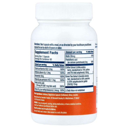 Bariatric Fusion, Energy Support`` 60 капсул