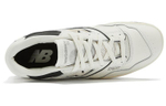 New Balance NB 550 mesh leather non-slip wear-resistant lightweight low-cut retro basketball shoes for men and women the same style white and black