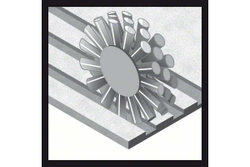 Щетка дисковая (115 мм; М14) INOX Bosch 2608622107