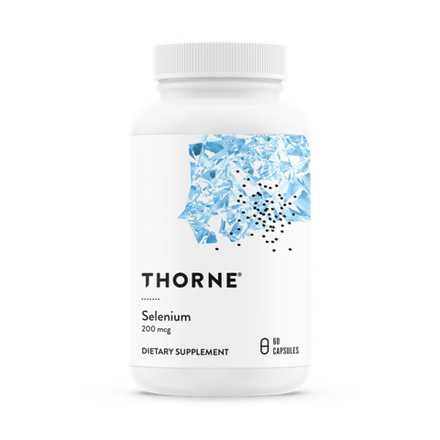 Thorne Research, Селен, Selenium, 60 капсул