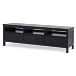 Тумба под ТВ Хемнэс Hemnes/ Кымор, 183х47х57 см, черный