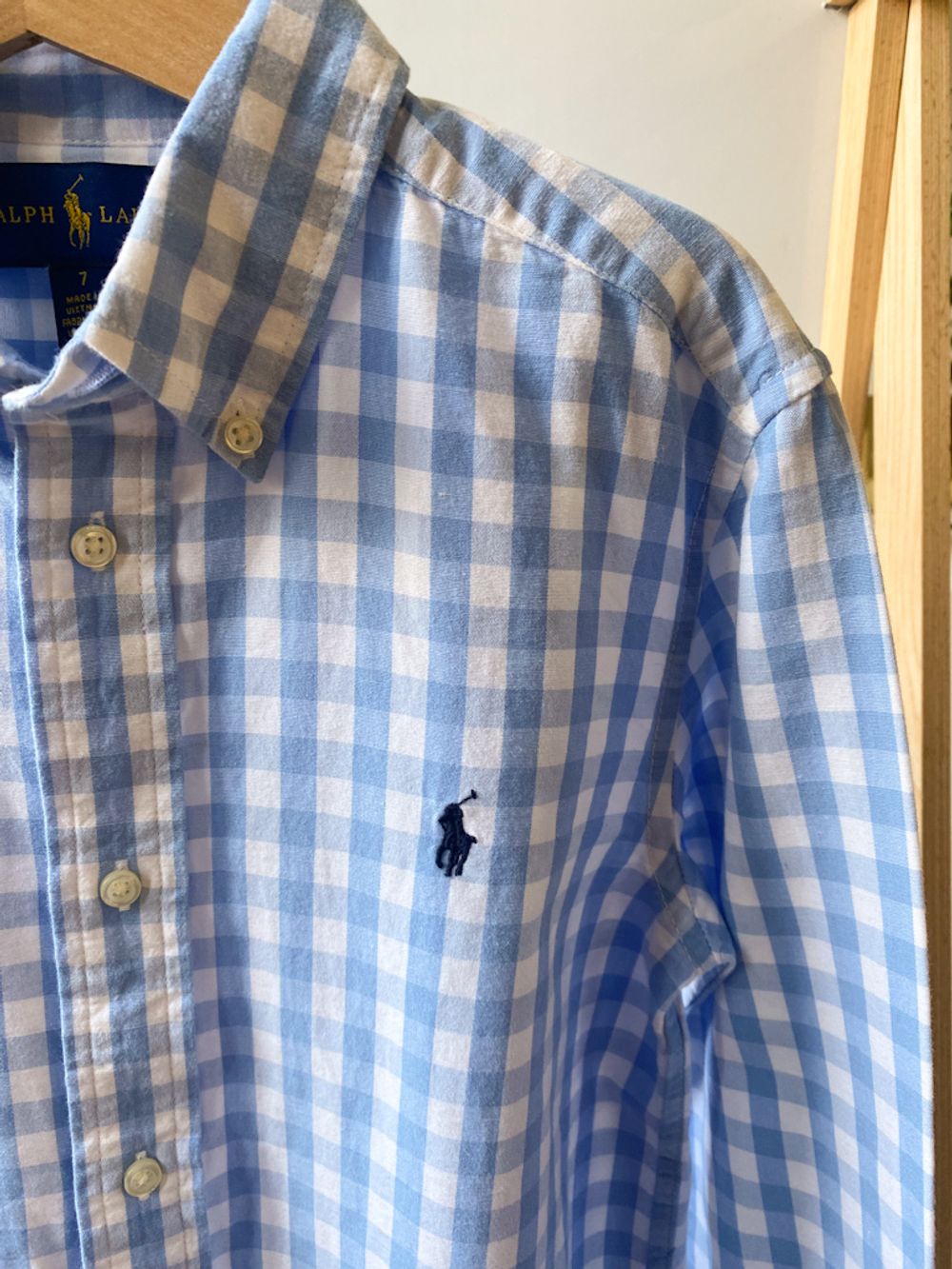 Хлопковая рубашка Ralph Lauren, 122