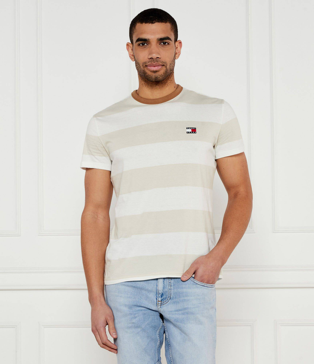 Футболка Tommy Jeans - бежевый(DM0DM20766)