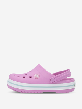 Сабо для девочек Crocs Crocband Clog K 31-32 ( J1) розовый
