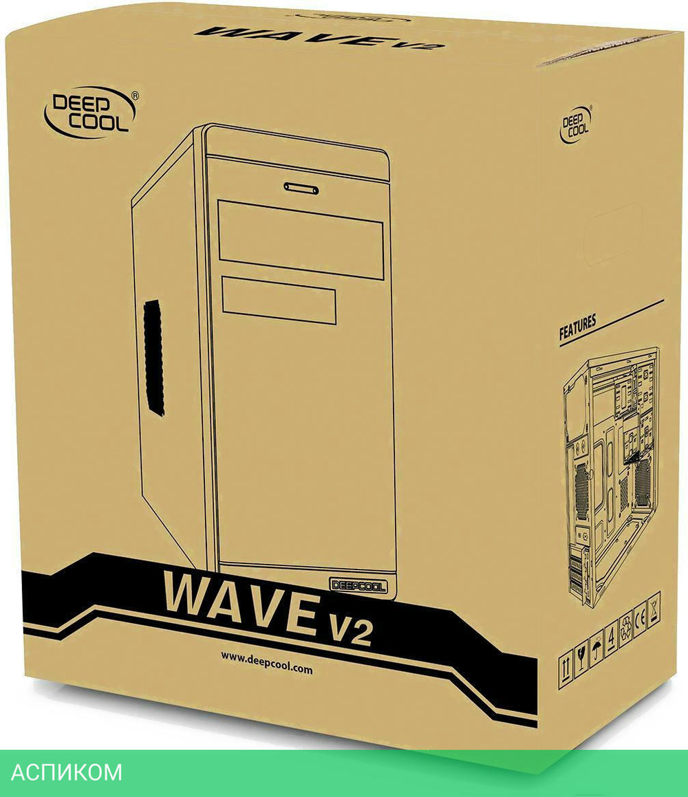 Корпус DeepCool Wave V2 (DP-MATX-DPWAVE2)