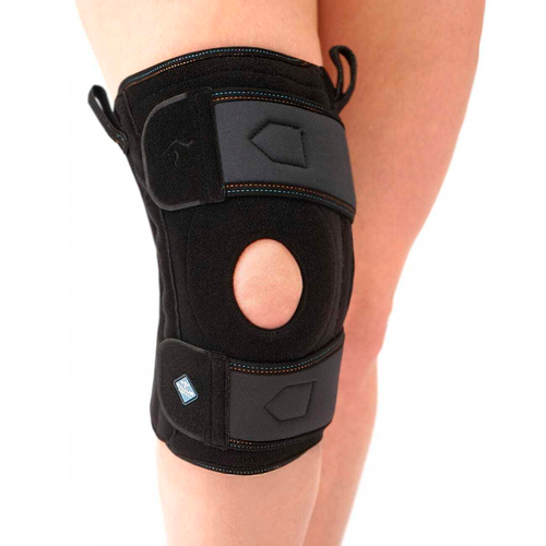 Наколенник КС-616 универсальный разъемный с кольцом и пружинными вставками