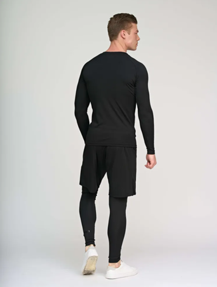 Костюм 3 в 1 рашгард, штаны и шорты LEGENDA Urban черный