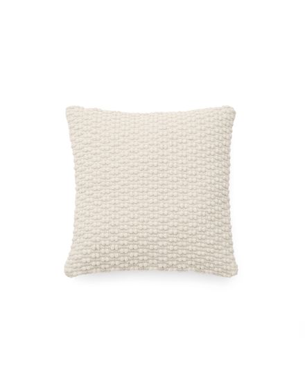 Чехол для подушки Mascarell белый из хлопка 50 x 50 см