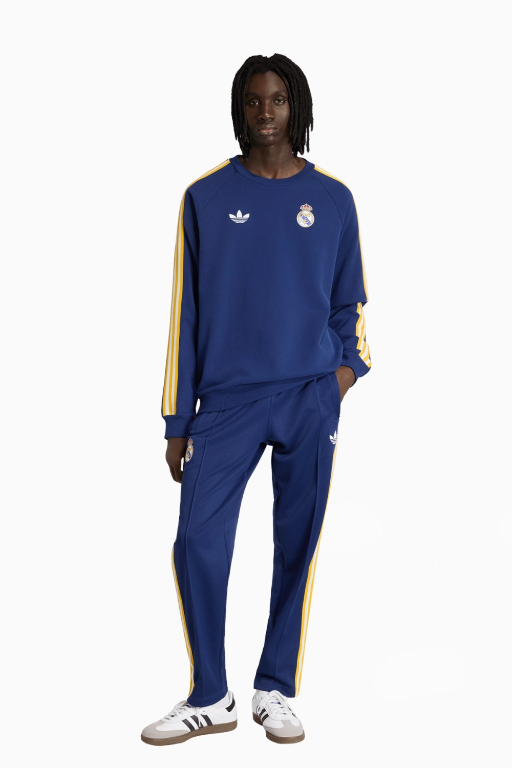 Кофта adidas Real Madrid 25/26 Originals Crew - темно-синий