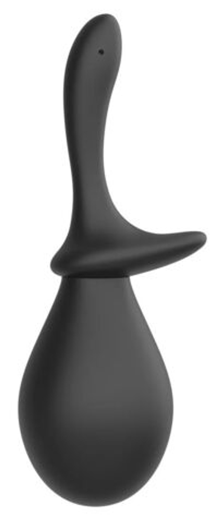 Черный анальный душ Nexus Anal Douche Set с 2 сменными насадками