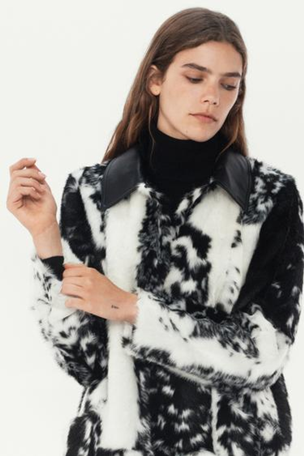 Пальто с животным принтом - THE ITEM ZARA WOMAN - ZARA