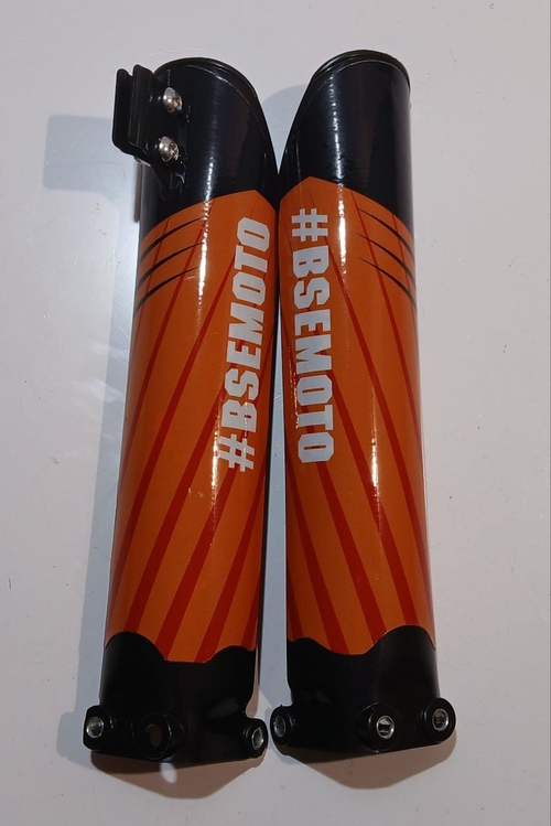 Защита перьев Питбайк BSE MX 125, оранжевый