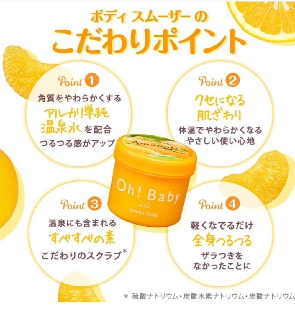 HOUSE OF ROSE Body Smoother - смягчающий скраб для тела с разными аромат