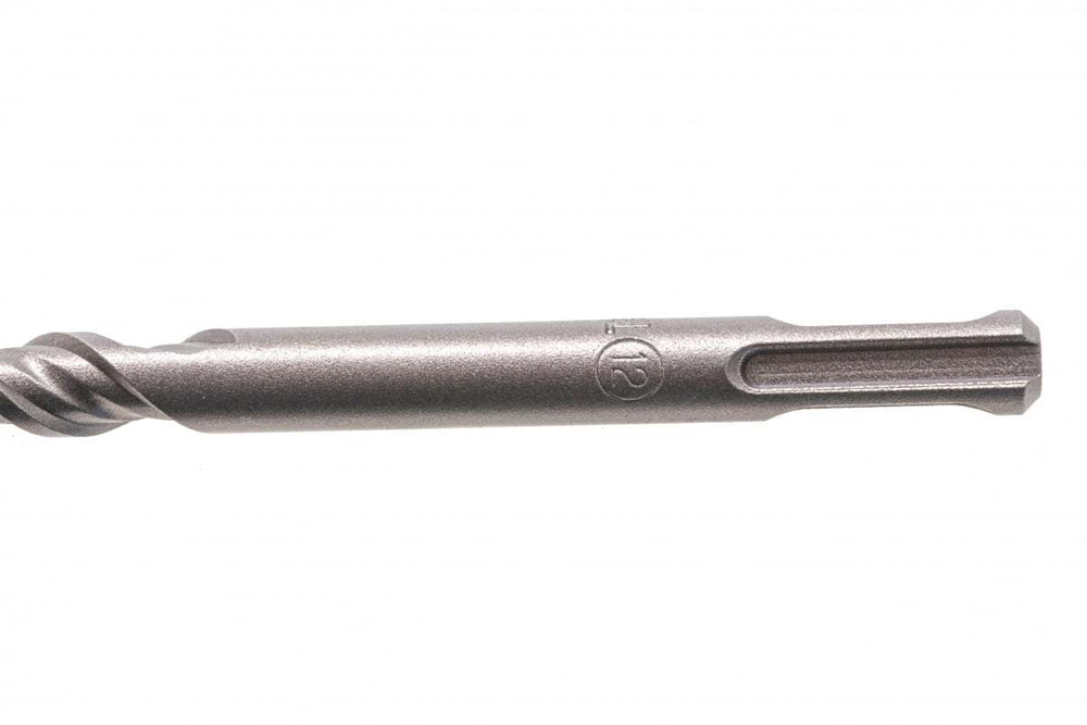 Бур по бетону, двойная спираль, Cobalt W-tip, 12x260 мм, SDS PLUS, серый