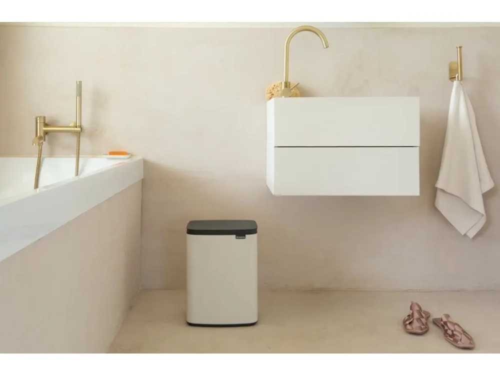 Brabantia Контейнер для мусора Bo 12 л мягкий бежевый