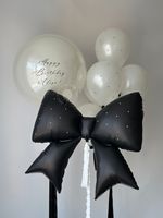 Воздушные шары с бантиком №8635
