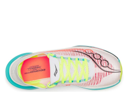 Кроссовки для бега мужские Saucony Endorphin Elite 2 M Бело-Бирюзовые