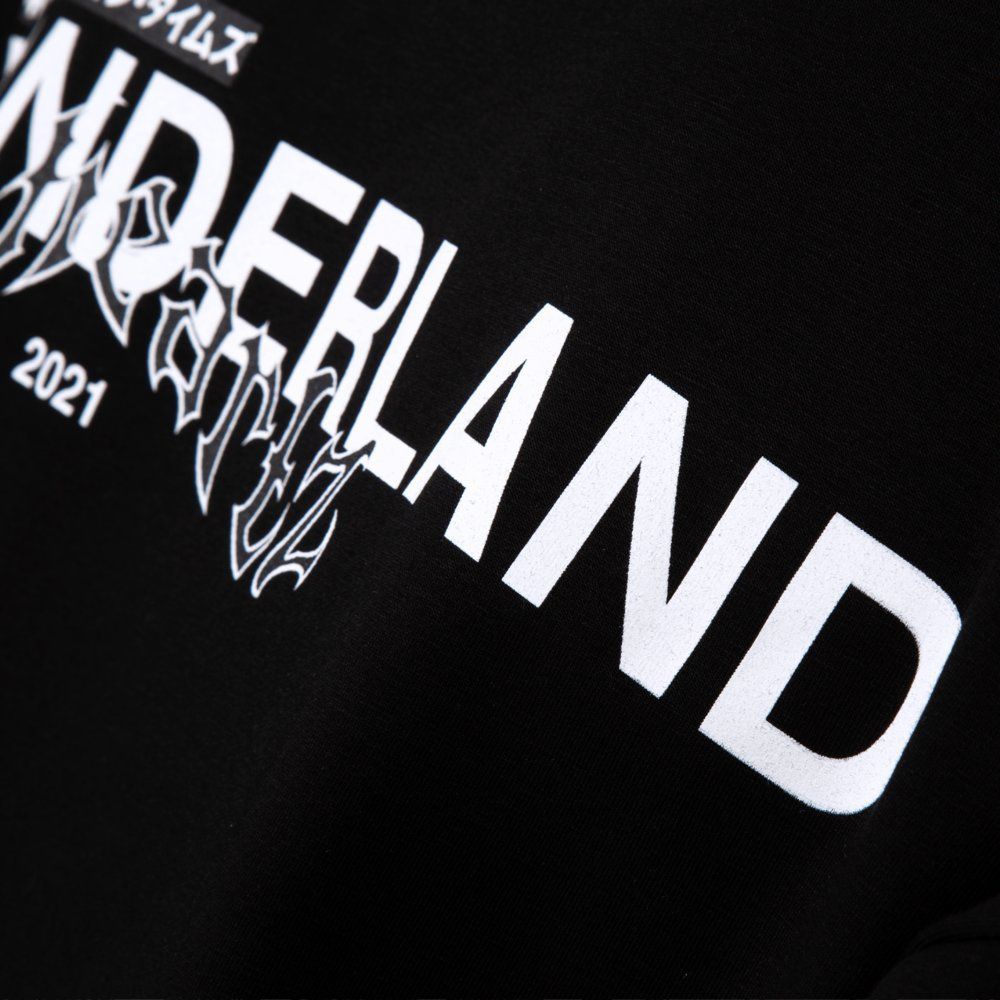 Футболка SS21 Won der Land Kimono Черная