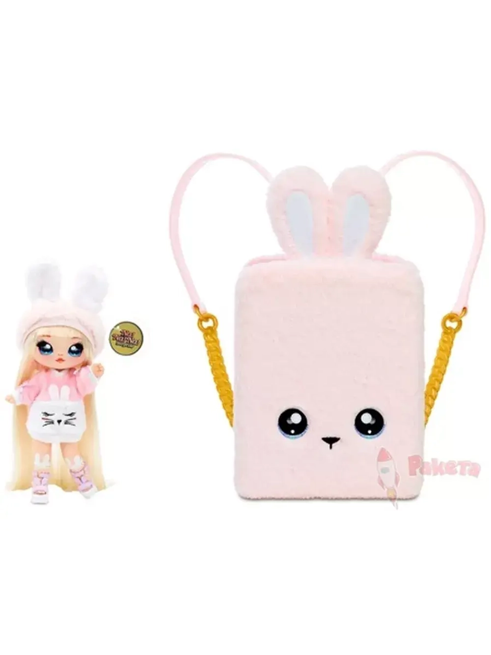 Рюкзак-спальня Na Na Na Backpack Bedroom Pink Bunny
