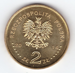 2 злотых Олимпиада в Сочи 2014 год, Польша.