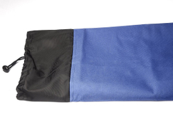 Чехол для коврика Инь Янь однотонный синий