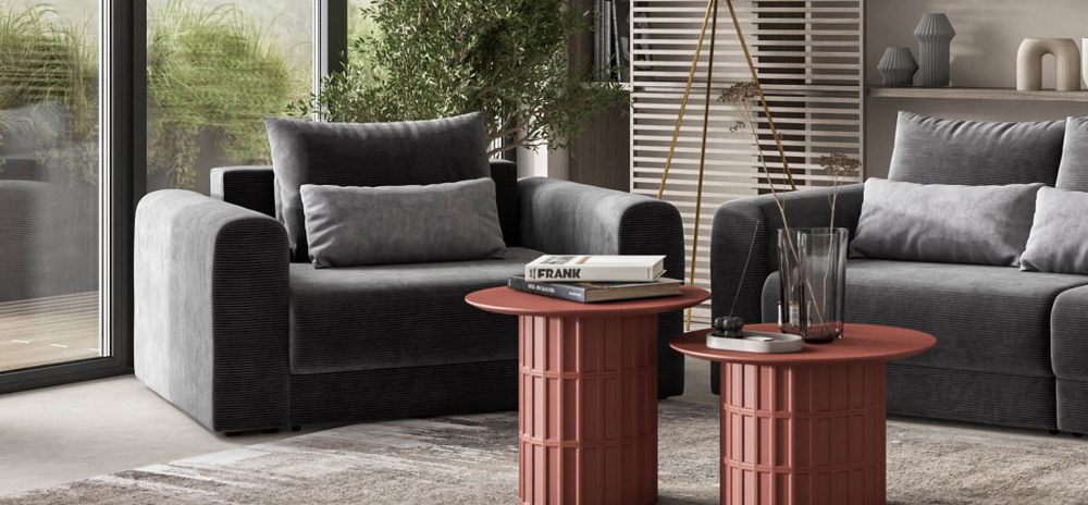 Кресло РИЧМОНД MODOOL Вельвет CORD графит