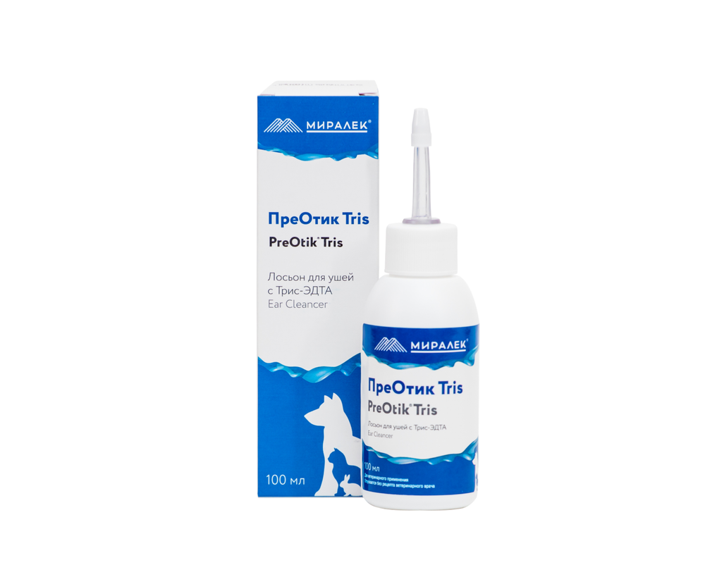 PreOtic Tris, ear cleaning lotion, 100 ml