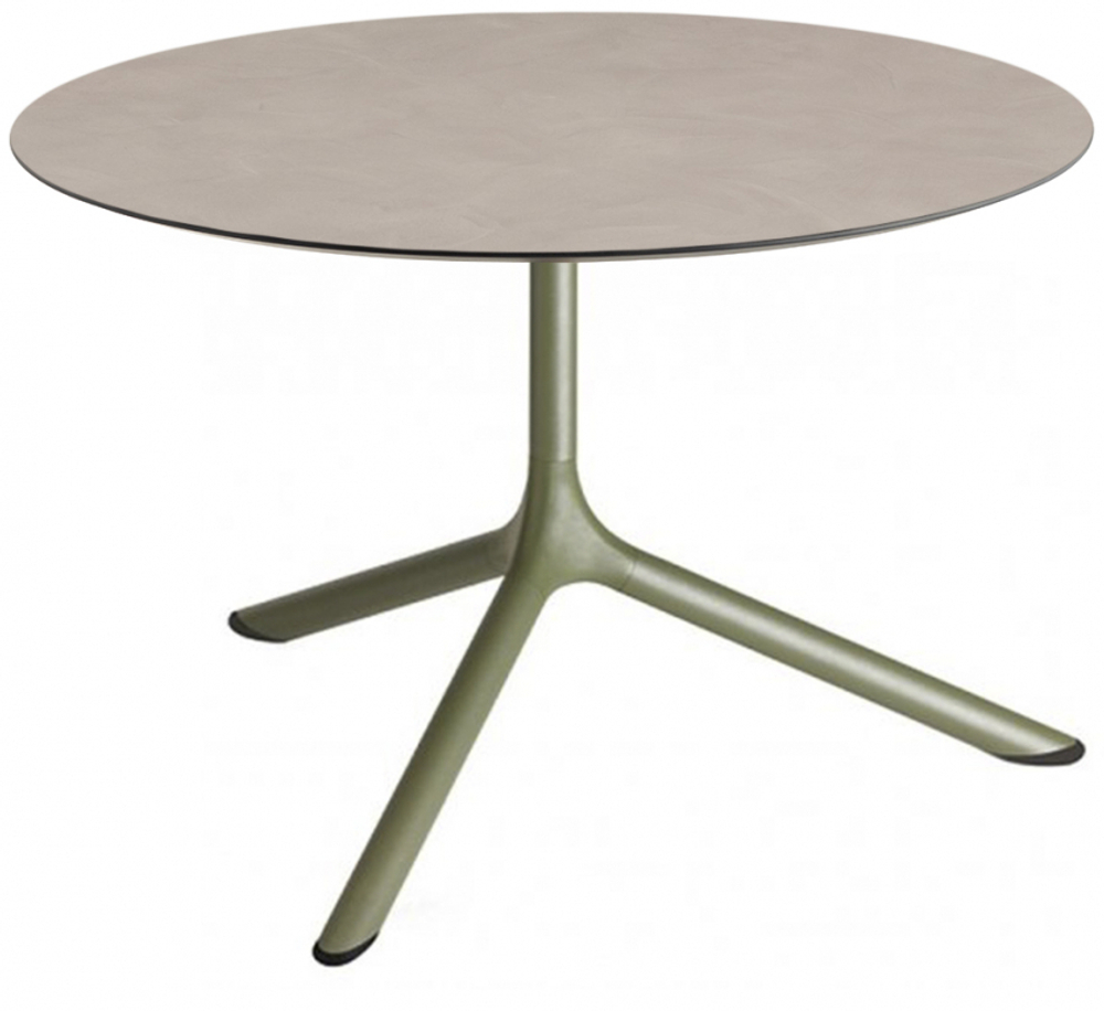 Столик ламинированный кофейный Scab Design Tripe Maxi, оливковый, тортора шпатель