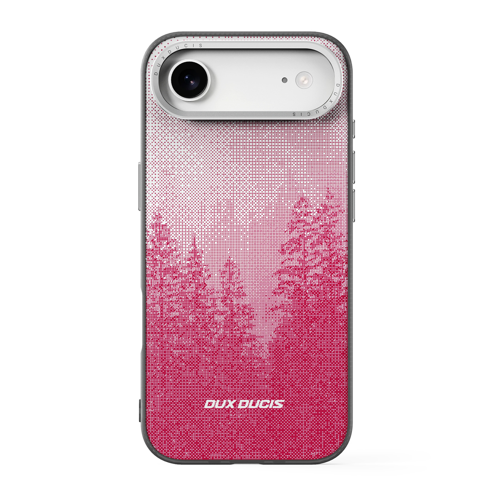 Чехол с MagSafe красного цвета для iPhone Air, серия Moro Series Magnetic от Dux Ducis