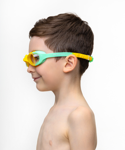 Очки для плавания Dory Green/Yellow, детский