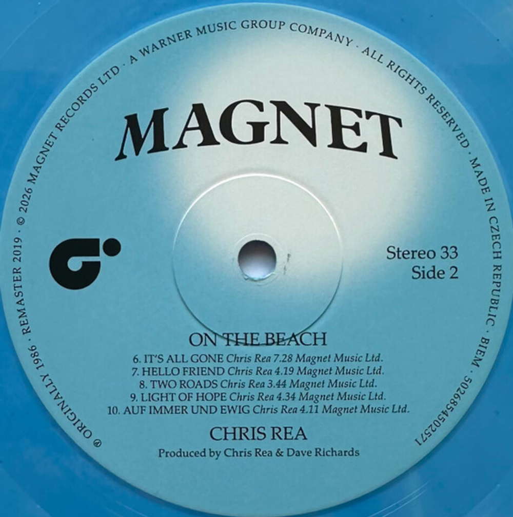 Chris Rea / On The Beach (Limited Edition)(Coloured Vinyl)(LP)