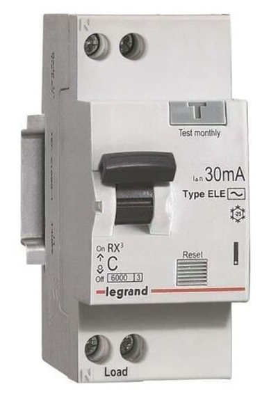 УЗО Выключатель дифференциального тока RX3 1P+Н 30мА 10А (AC) Legrand, 419397