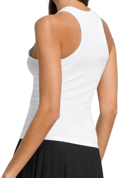 Женский теннисный топ Wilson Fieldhouse Tank Top Lite - ярко-белый