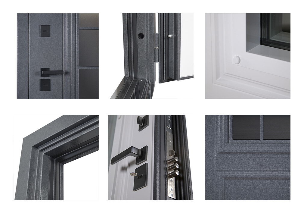 Стальная дверь "Изольда с окном (терморазрыв 3к)"