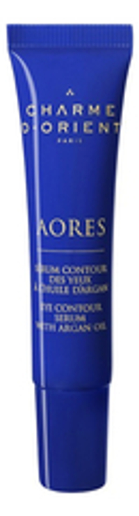 CHARME D'ORIENT Сыворотка для ухода за кожей вокруг глаз, линии «AORES» AORES Eye Contour Serum With Argan Oil (Шарм ди Ориент) 15 мл