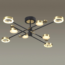 4321/63CL MIDCENT ODL22 000 металл/черный с бронзой Потолочный светильник IP20 LED 58W 2622Лм DENZEL