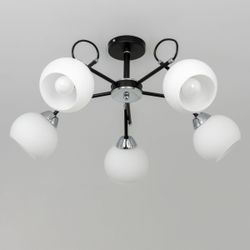 Citilux Стивен CL141251 Люстра потолочная Чёрная