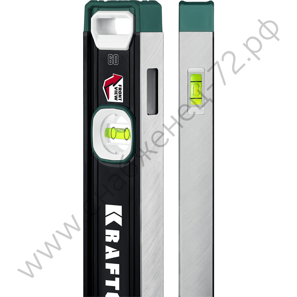 KRAFTOOL A-RATE CONTROL, 600 мм, точность 0.3 мм/м, с инновационным зеркальным глазком, сверхпрочный уровень (34986-60)