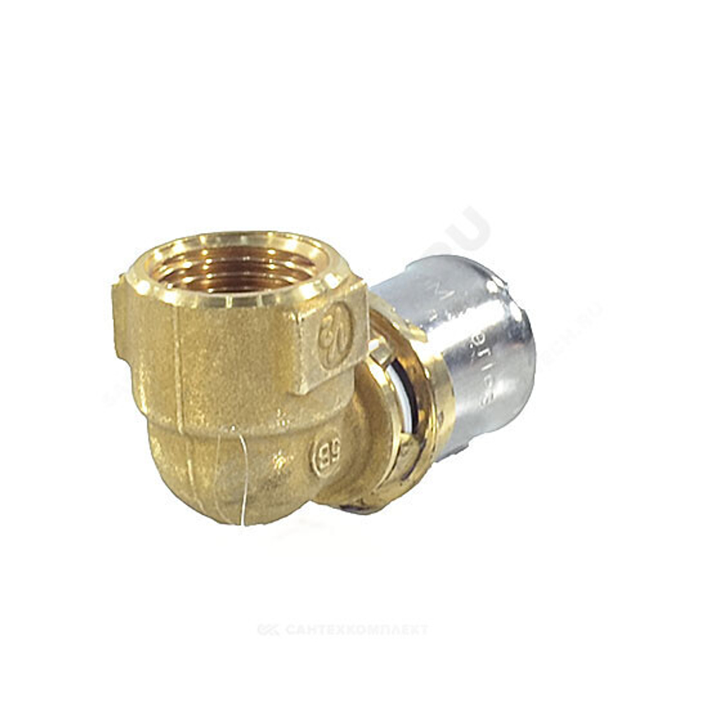 Угольник для МП/PE-X труб латунь пресс Дн 26х3/4"х90гр ВР RM129 Giacomini RM129Y049