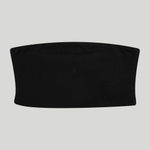 Bandeau Crop Top Black