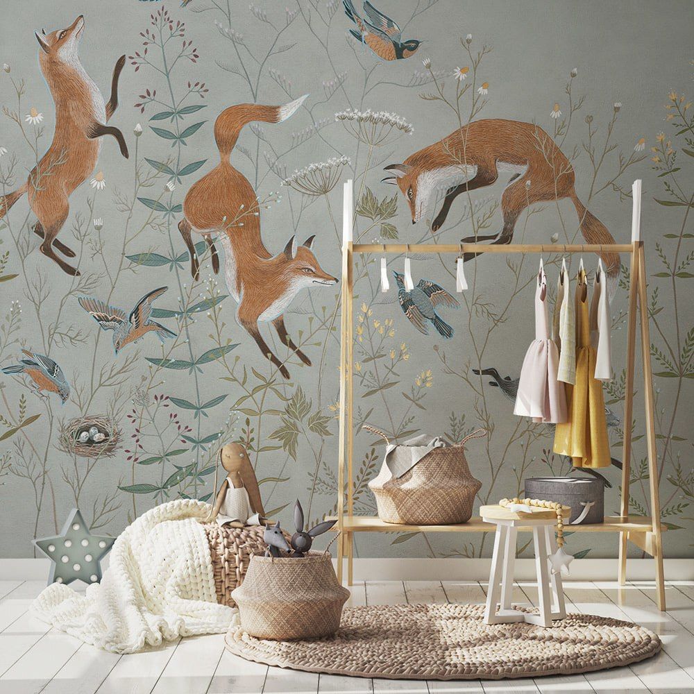 Бесшовная фреска ECO текстиль FOXY, 2,7 м (Ширина 4 м)