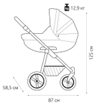 Коляска Noordline Olivia Sport 3 в 1 Beige