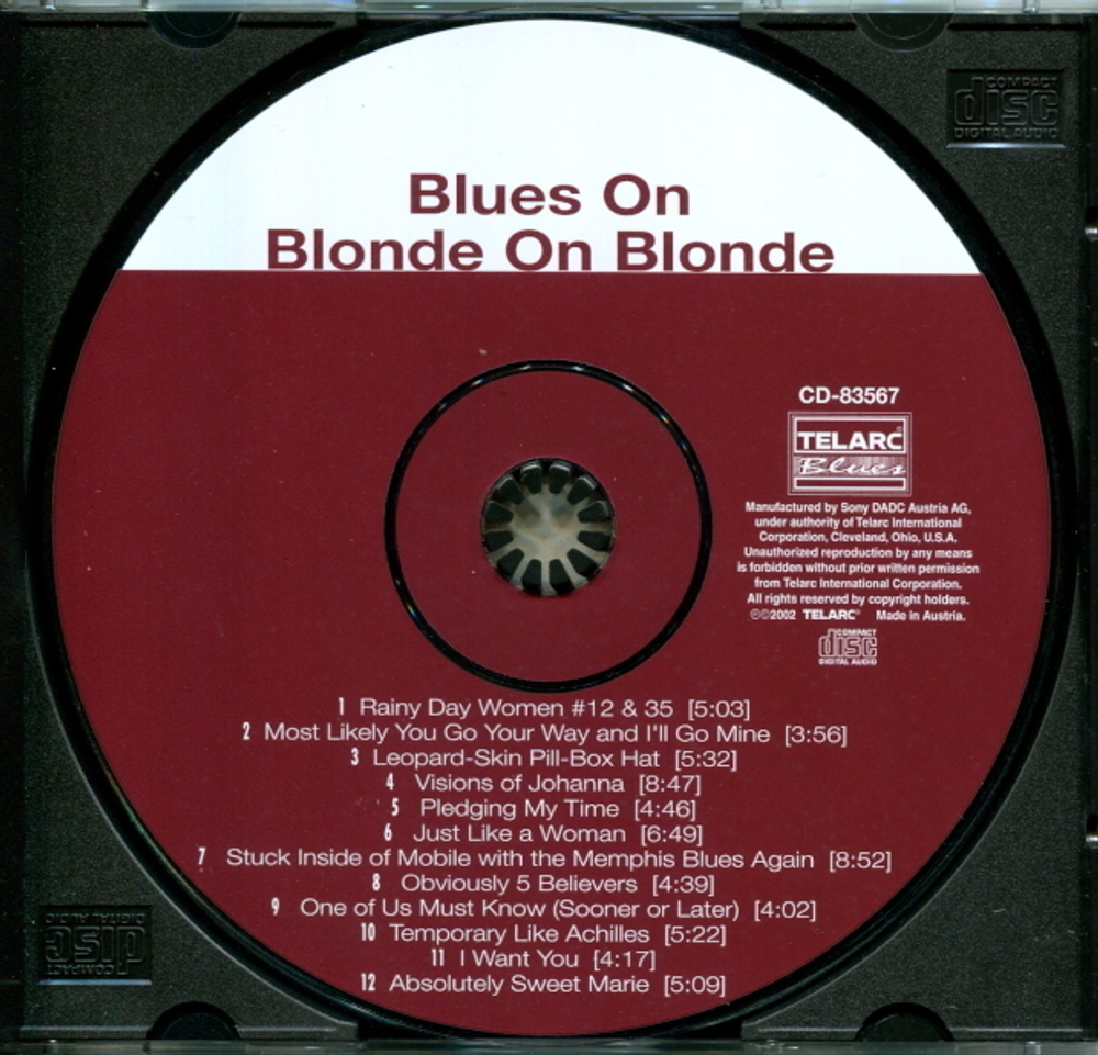 Сборник / Blues On Blonde On Blonde (CD)