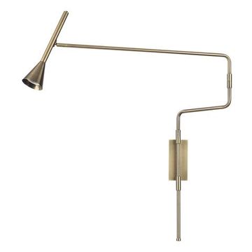 7032/1W HIGHTECH ODL25 677 Настенный светильник бронзов/металл/металл с выкл. IP20 LED GU10 9W  220V IZZY