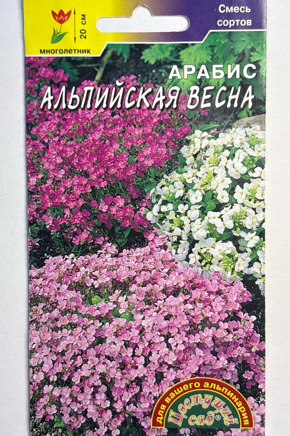 Арабис Альпийская весна, смесь 0,05 г СМЦ-636