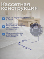 Одеяло Прованс полутораспальное 150х200 Белое