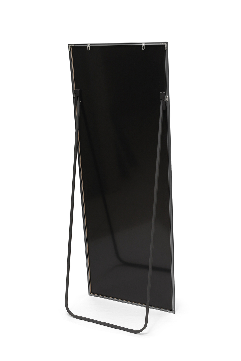 Зеркало Ма1nu-16060black (160х60 см) в алюминиевой раме/ чёрный