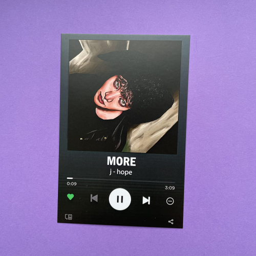 Открытка / artkeys_ / BTS / "more"